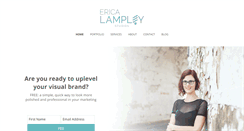 Desktop Screenshot of ericalampley.com