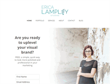 Tablet Screenshot of ericalampley.com